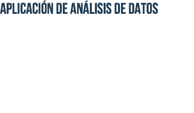 APLICACIÓN DE ANÁLISIS DE DATOS Aplicación de Gestión y tratamiento de Datos de G.P.S. y ficheros de tacógrafo, control de Conductores / Vehículos y emisión de informes. Altas y Bajas de Conductores y Vehículos. 